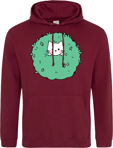 Gatito Lindo en un Arbusto