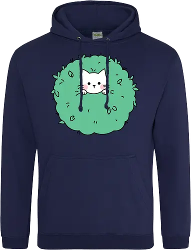 Gatito Lindo en un Arbusto