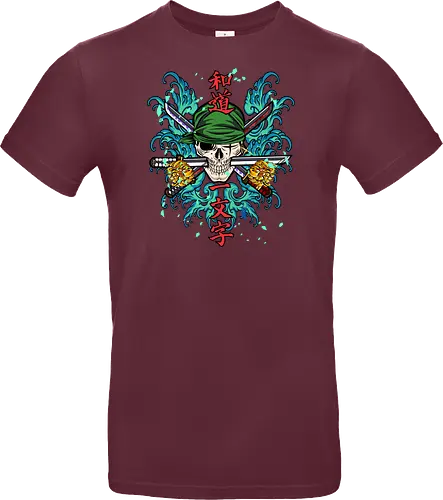 roronoa zoro skull tattoo