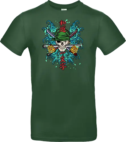 roronoa zoro skull tattoo