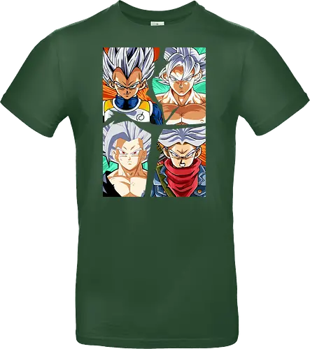 the four saiyan god