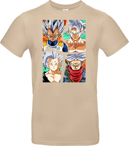 the four saiyan god