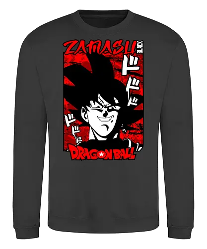 zamasu the black  - goku, blackgoku, supersaiyan, villain, zamasu, anime, manga - Sweatshirt