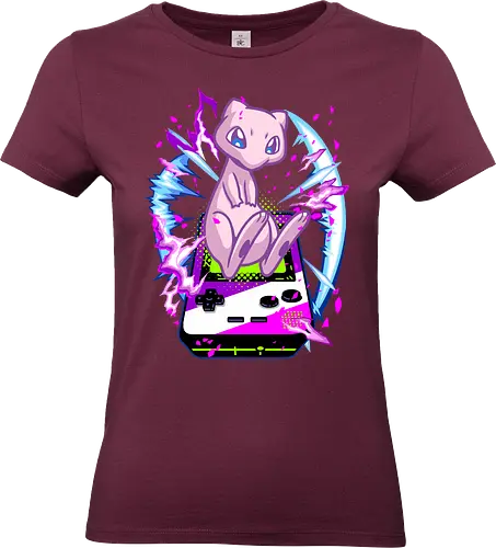lucky gacha mew  - anime, manga, Pocket, mew, legend, cute, funny, videogame, game, retro, vintage, monster - Standard T-Shirt (Frauen)