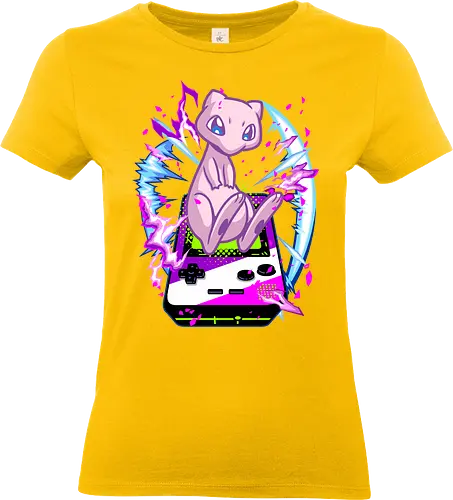 lucky gacha mew  - anime, manga, Pocket, mew, legend, cute, funny, videogame, game, retro, vintage, monster - Standard T-Shirt (Frauen)