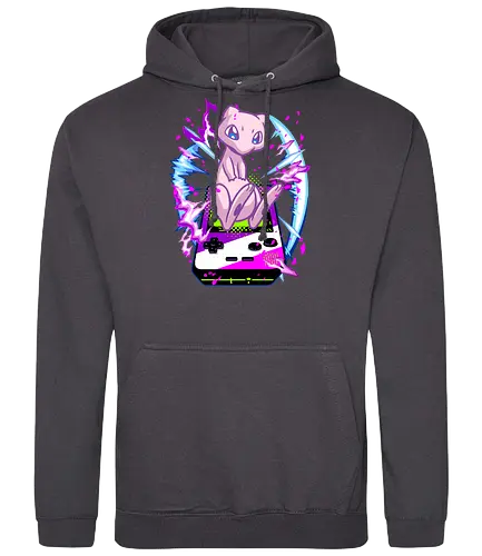 lucky gacha mew  - anime, manga, Pocket, mew, legend, cute, funny, videogame, game, retro, vintage, monster - Standard Hoodie