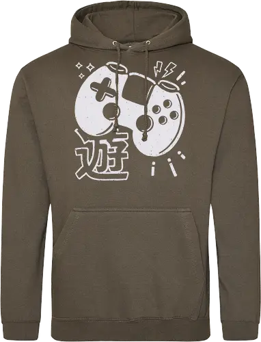 90s Gaming Controller Monochrome