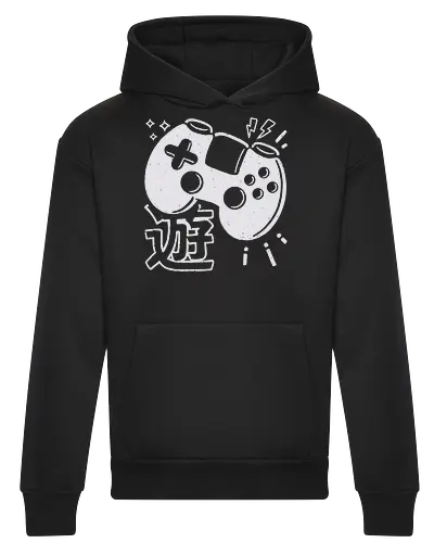 90s Gaming Controller Monochrome