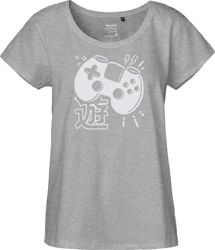 90s Gaming Controller Monochrome