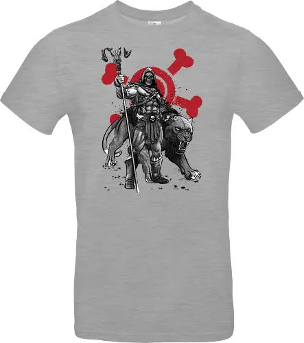 Evil lord of destruction and panther sumi e