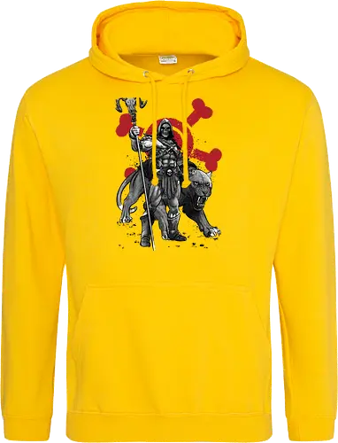 Evil lord of destruction and panther sumi e