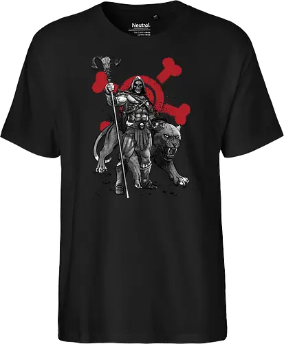 Evil lord of destruction and panther sumi e