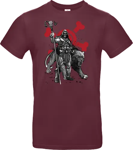 Evil lord of destruction and panther sumi e