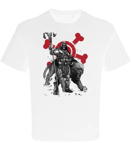 Evil lord of destruction and panther sumi e