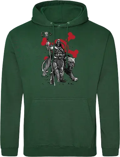 Evil lord of destruction and panther sumi e