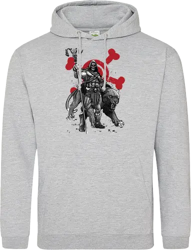 Evil lord of destruction and panther sumi e