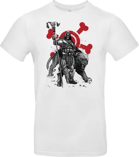 Evil lord of destruction and panther sumi e