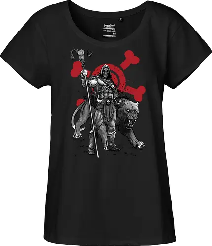 Evil lord of destruction and panther sumi e