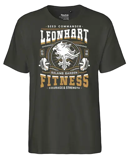 Squall Seed Fitness Emblem - Rinoa, Cactus, final 8, Cloud, jrpg, fitness, gym, irvine kinneas, Zell, seed, video game, gaming, gamer, Squall - Fairtrade T-Shirt