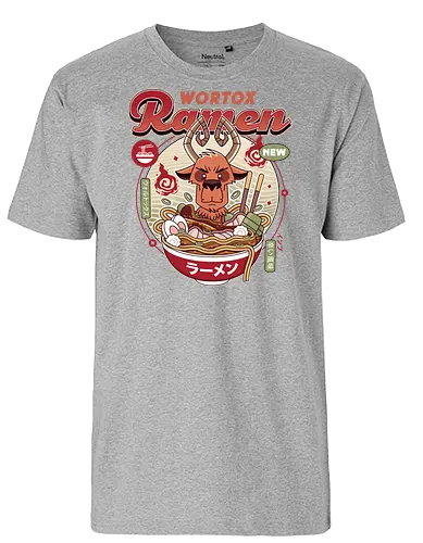 Wortox Vintage Ramen - survive, survival, wortox, ramen, dont starve, dont starve together, beefalo wool, wilson, chester, wendy, indie game, gamer, gaming, video games, abigail - Fairtrade T-Shirt