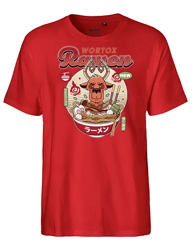 Wortox Vintage Ramen - survive, survival, wortox, ramen, dont starve, dont starve together, beefalo wool, wilson, chester, wendy, indie game, gamer, gaming, video games, abigail - Fairtrade T-Shirt