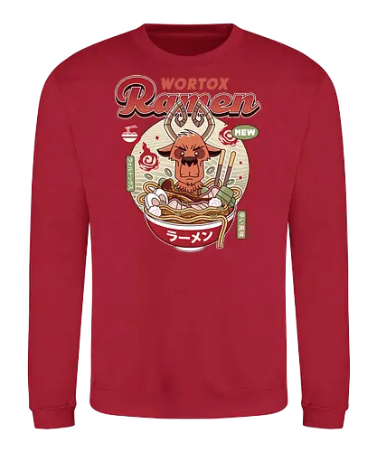 Wortox Vintage Ramen - survive, survival, wortox, ramen, dont starve, dont starve together, beefalo wool, wilson, chester, wendy, indie game, gamer, gaming, video games, abigail - Sweatshirt