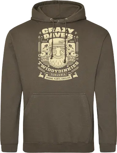 Crazy Dave Emblem Grunge