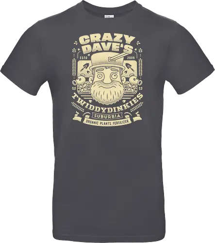 Crazy Dave Emblem Grunge