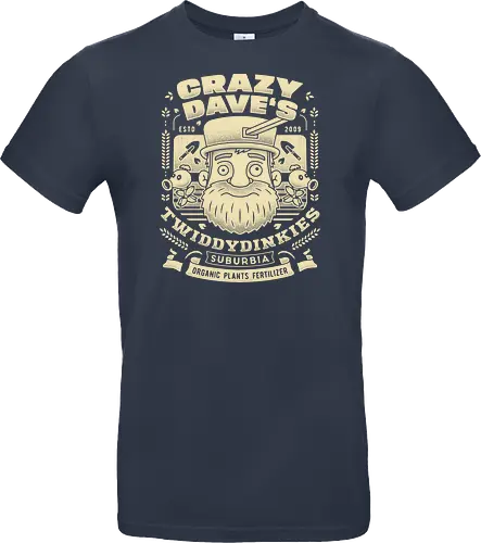 Crazy Dave Emblem Grunge