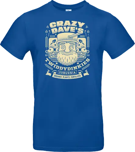 Crazy Dave Emblem Grunge