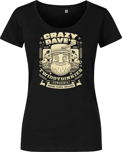 Crazy Dave Emblem Grunge