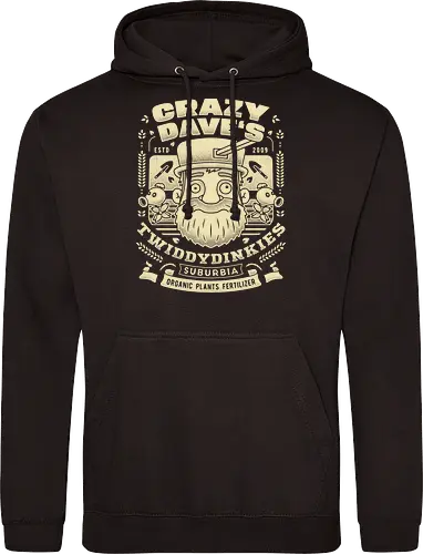 Crazy Dave Emblem Grunge