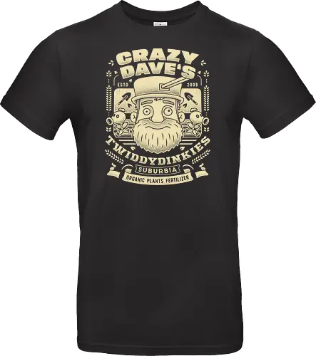 Crazy Dave Emblem Grunge