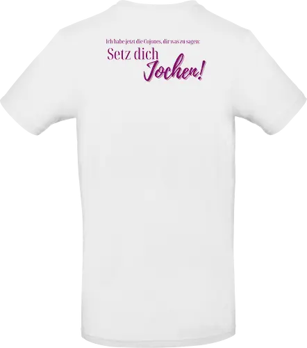 Setz dich Jochen-Rückendruck