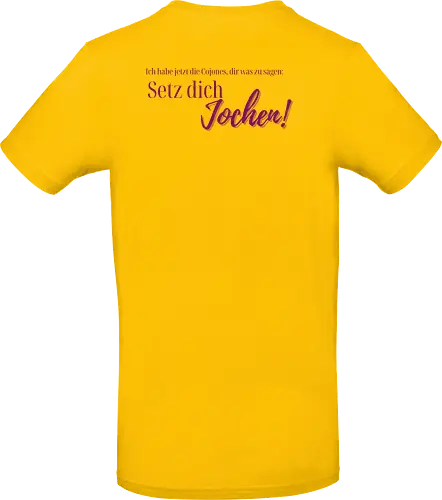 Setz dich Jochen-Rückendruck