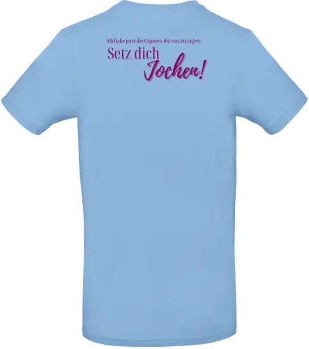 Setz dich Jochen-Rückendruck