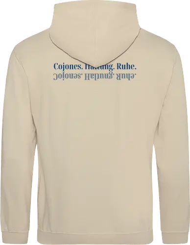 Cojones.Haltung.Ruhe. - Rückendruck