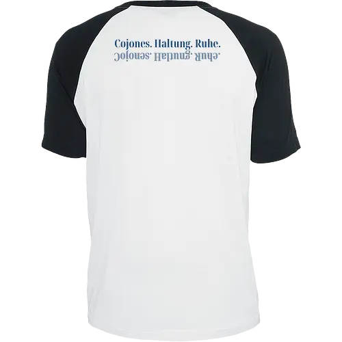 Cojones.Haltung.Ruhe. - Rückendruck