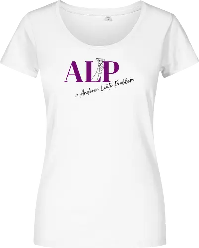 ALP Anderer Leute Problem-Frontdruck Brust 