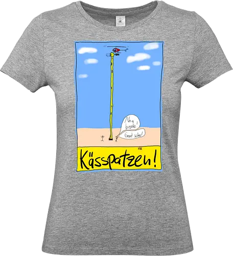Kässpatzen - Allgäu, albern, Käse, essen, lecker - Standard T-Shirt (Frauen)
