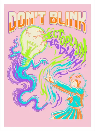 Retro Paranormal Anime Girl