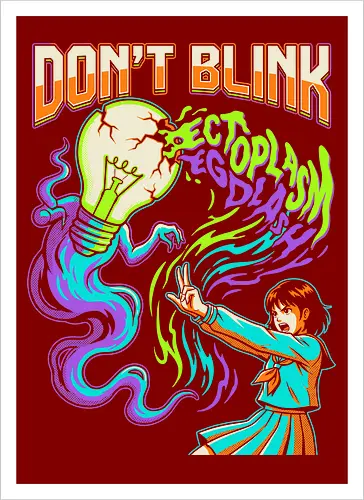 Retro Paranormal Anime Girl