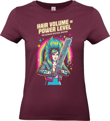 80s Glam Rock Retro Anime - flashy otaku fashion, retro pop culture streetwear, bold 80s graphic t-shirt, hair volume power level shirt, 80s glam rock t-shirt, retro anime parody tee, neon pop art clothing, big hair aesthetic apparel, funny power level graphic, rockstar anime t-shirt, vintage 80s rainbow design, colorful music lover shirt, synthwave aesthetic top, glam metal fan merch, shonen anime parody clothing, mystical comb weapon art, nostalgic 80s fashion, vibrant character graphic tee, hair stylist humor gift - Standard T-Shirt (Frauen)