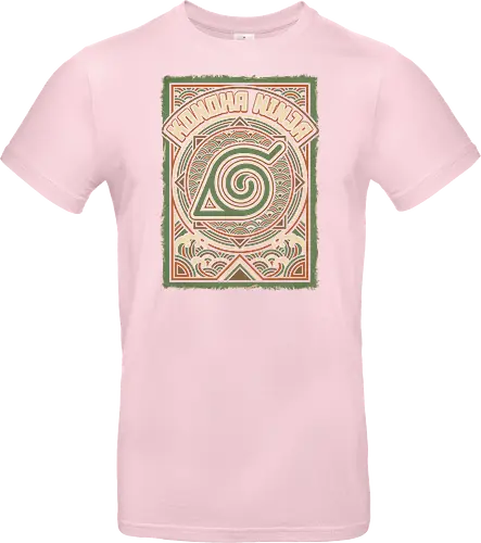 Konoha Ninja - konoha ninja shirt, hidden leaf village t-shirt, shinobi symbol graphic tee, japanese wave anime clothing, seigaiha pattern ninja top, retro anime aesthetic streetwear, minimalist ninja fan merch, will of fire t-shirt, vintage japanese graphic shirt, leaf village emblem apparel, moss green anime top, traditional japanese art clothing, ninja lineage t-shirt, hidden village shinobi gear, geometric anime design, classic manga fan gift, earth tone streetwear, leaf village insignia shirt, stylish otaku fashion - Standard T-Shirt