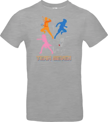 Team Seven Retro Minimalist Ninja Squad
