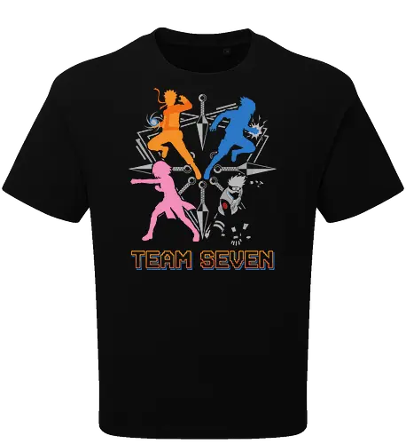 Team Seven Retro Minimalist Ninja Squad