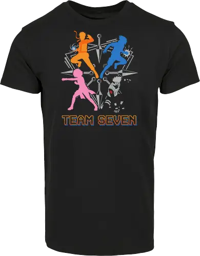 Team Seven Retro Minimalist Ninja Squad