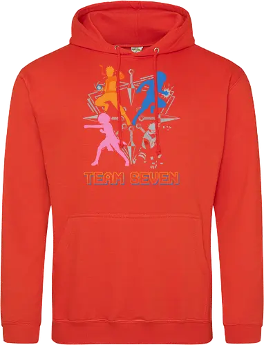 Team Seven Retro Minimalist Ninja Squad