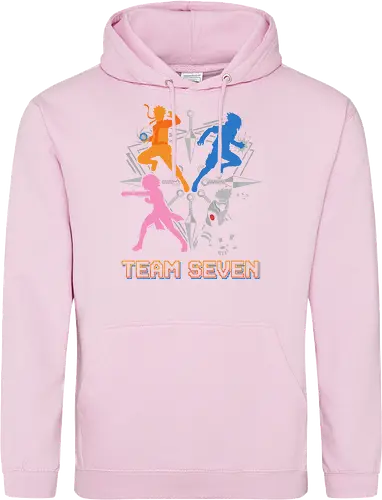 Team Seven Retro Minimalist Ninja Squad