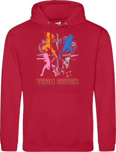 Team Seven Retro Minimalist Ninja Squad